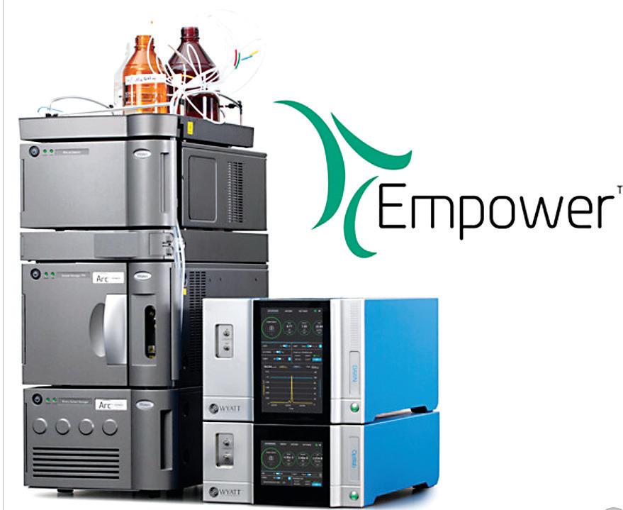 Waters integrates multi-angle light scattering detectors with Empower software